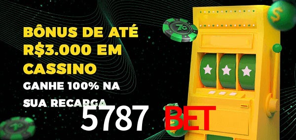 5787 Bet melhor bônus de depósito